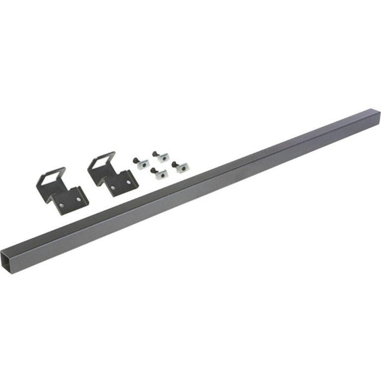 Kendall Howard Mounting Bar for Monitor, Power Strip - Black Powder Coat