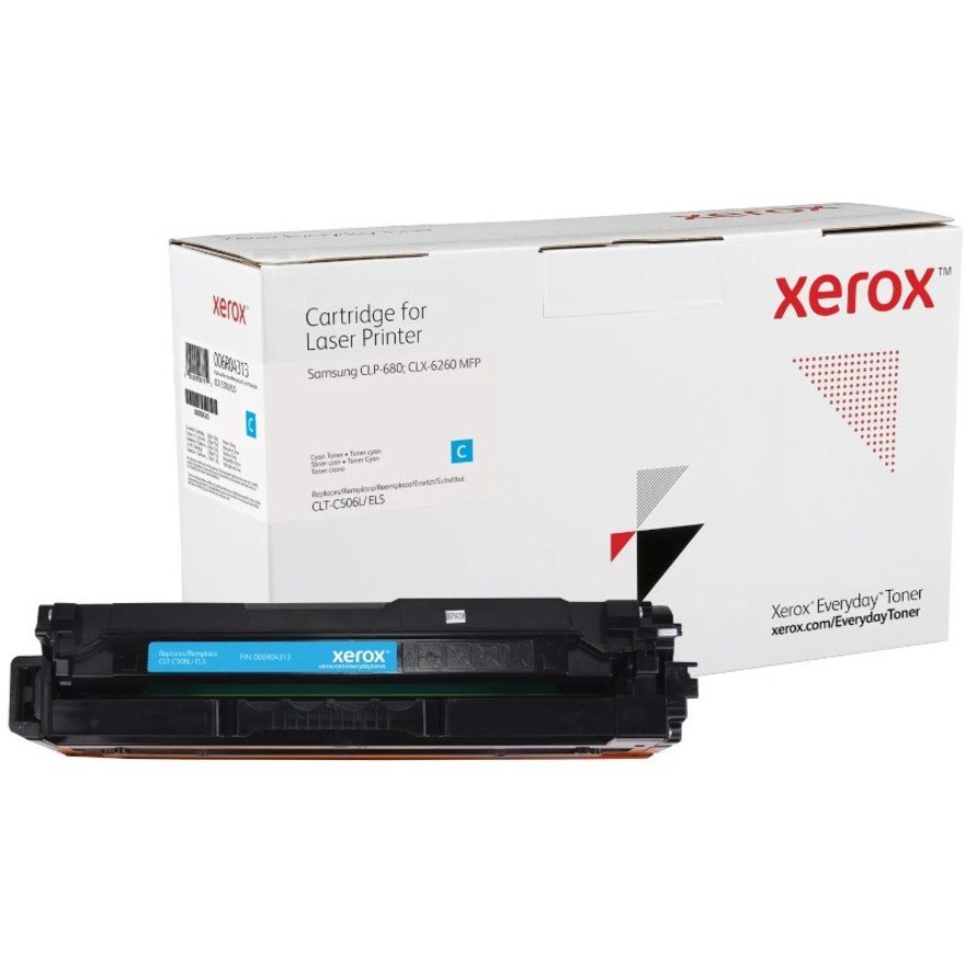 Xerox Everyday High Yield Laser Toner Cartridge CLT-C506L - Cyan - 1 / Pack