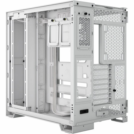 Corsair 6500D AIRFLOW Mid-Tower Dual Chamber PC Case - White