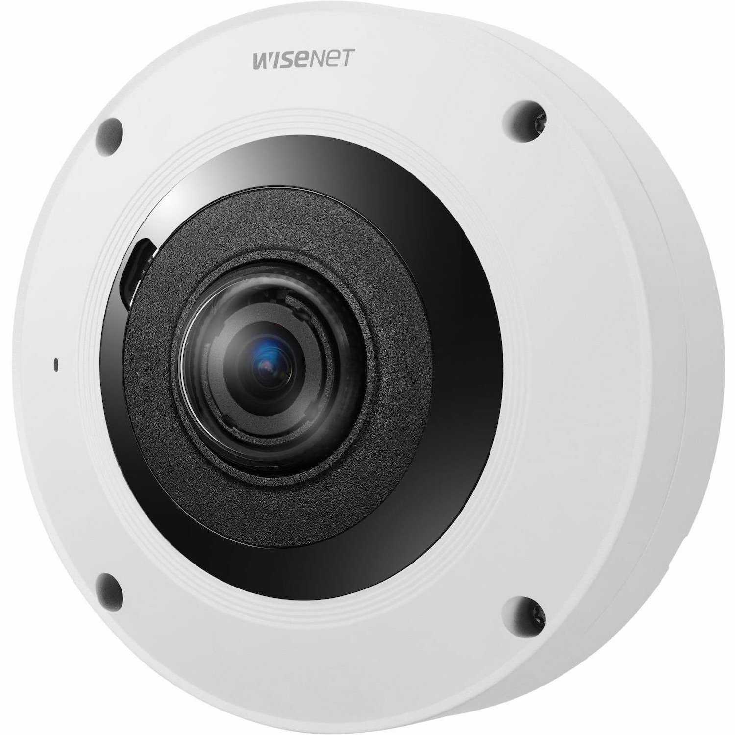 Wisenet XNF-9013RV 12 Megapixel Outdoor Network Camera - Color - Fisheye - White