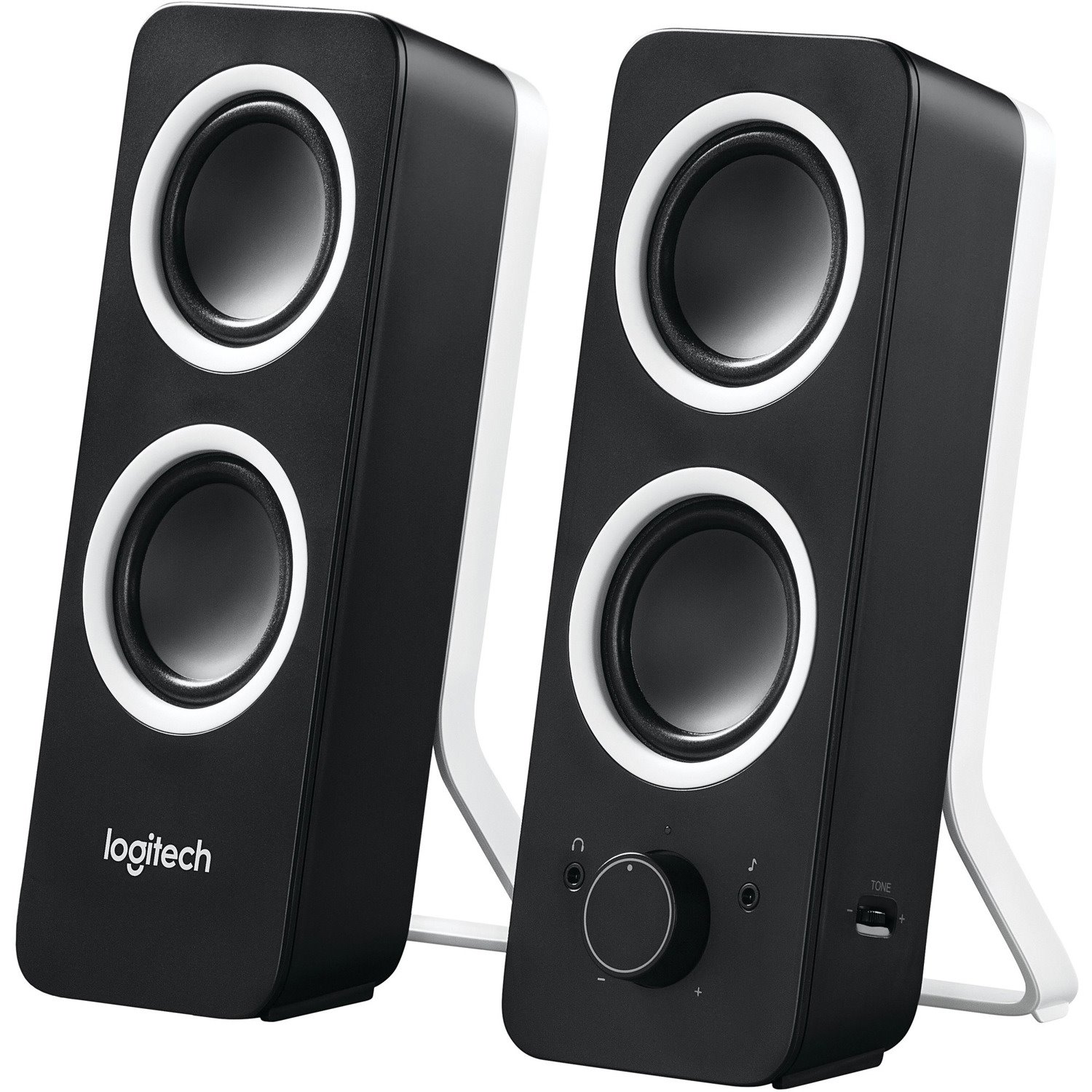 Logitech Z200 2.0 Speaker System - 10 W RMS - Black