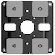 Compulocks VESA Glass Mount Bracket with Security Slot Black