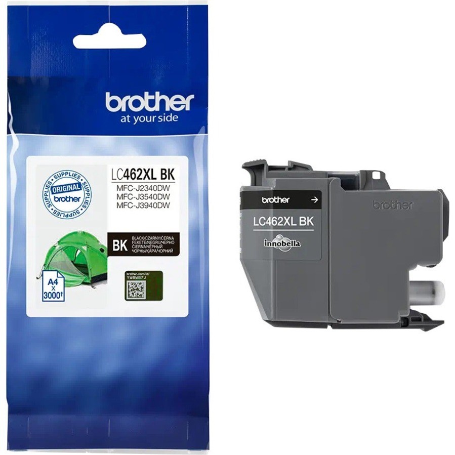 Brother LC462XLBK Original High (XL) Yield Inkjet Ink Cartridge - Single Pack - Black - 1 Piece