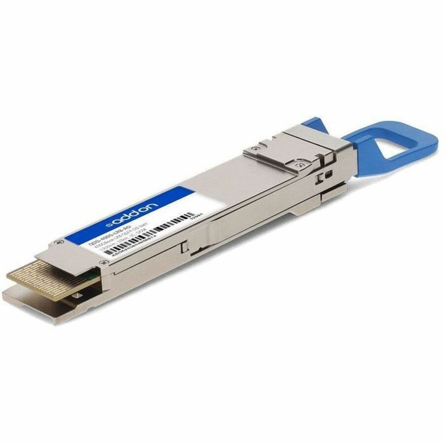 AddOn Juniper Networks&reg; QDD-400G-LR8 Compatible TAA 400GBase-LR8 PAM4 QSFP-DD Transceiver (SMF, 1270nm to 1330nm, 10km, LC, DOM, CMIS 4.0)