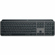 Logitech MX Keys S Keyboard - Wireless Connectivity - USB Interface - English - Granite