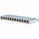 Eaton Tripp Lite Series Cat6a STP Patch Panel, 12 Ports, DIN Rail or Wall Mount, TAA