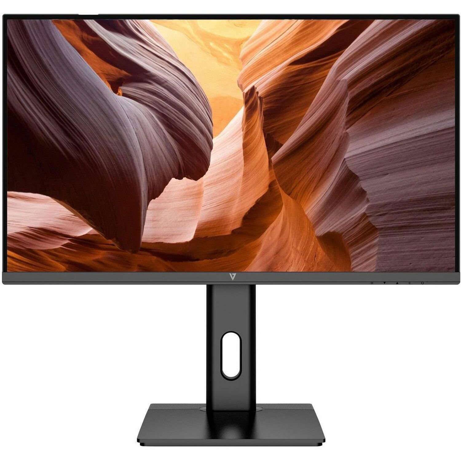 V7 L270QC-HAS-N 27" Class WQHD LED Monitor - 16:9 - Black