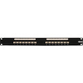 Eaton Tripp Lite Series 16-Port Fiber Patch Panel, 1U (LC/LC), Multimode or Singlemode