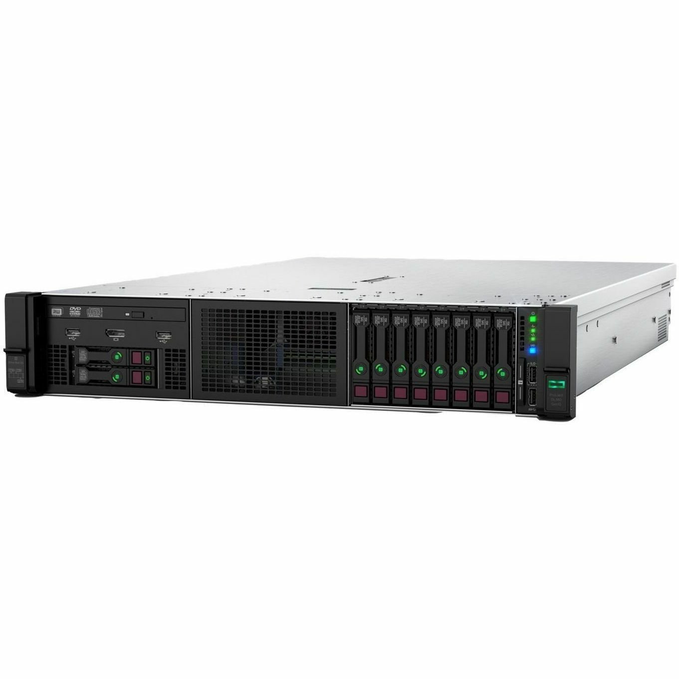 HPE SMART CHOICE ProLiant DL380 G10 2U Rack Server - 1 x Intel Xeon Silver 4210R 2.4 GHz - 64 GB RAM - 960 GB SSD - (2 x 480GB) SSD Configuration - Serial ATA, 12Gb/s SAS Controller