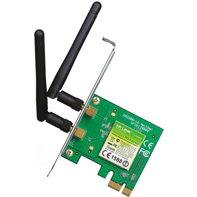 TP-LINK TL-WN881ND - Wireless N300 PCI Express Adapter - Wireless network Adapter card for PC