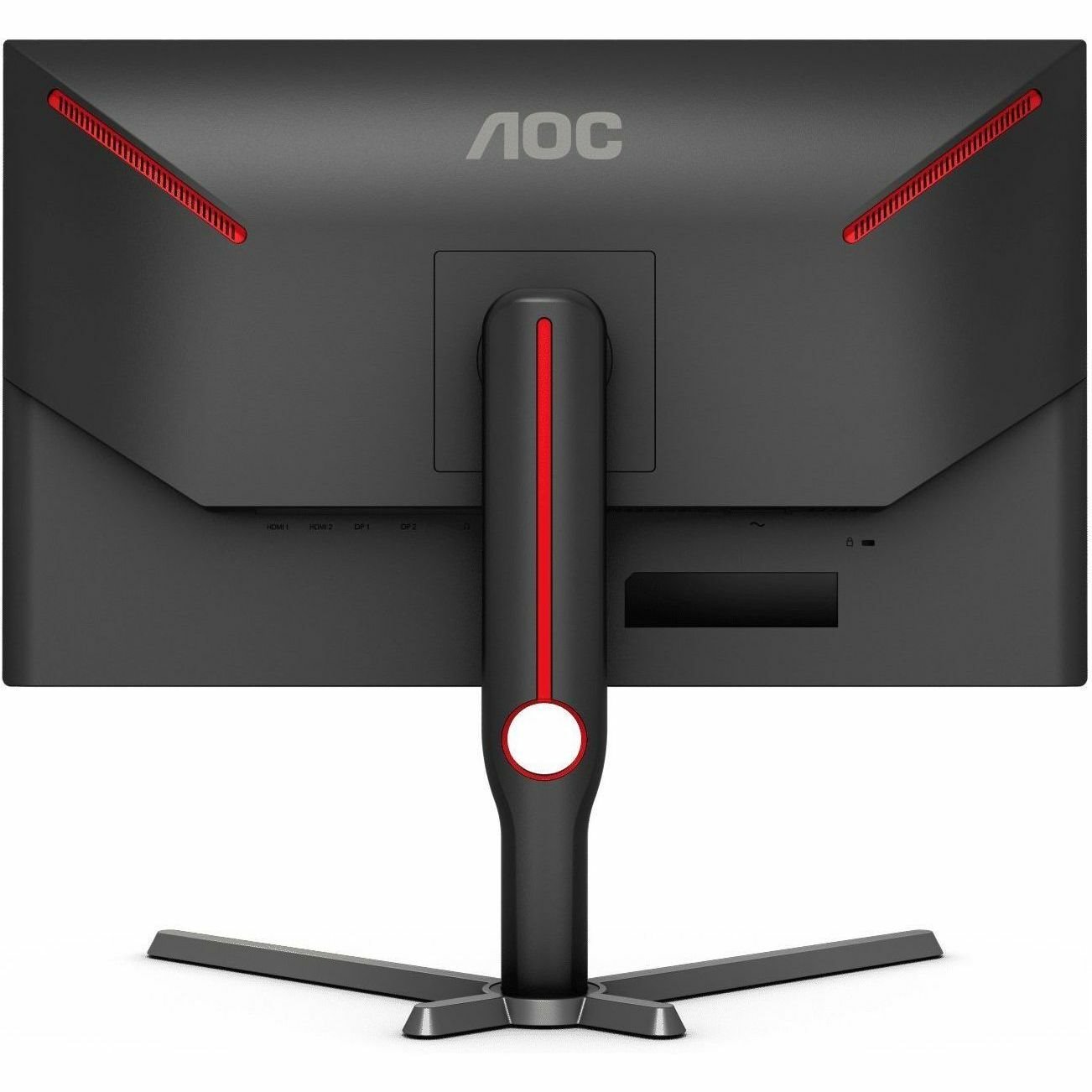 AOC U27G3X 27" Class 4K UHD Gaming LCD Monitor - Black Red