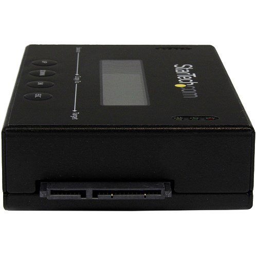 StarTech.com 1:1 Standalone Hard Drive Duplicator & Eraser, SATA HDD / SSD Disk Cloner / Copier / Wiper / Sanitizer, TAA Compliant