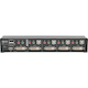 Eaton Tripp Lite Series 4-Port DVI Dual-Link / USB KVM Switch with Audio and Cables, TAA