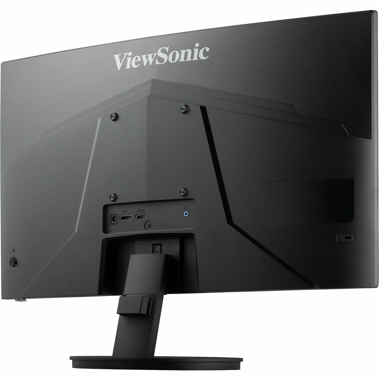 ViewSonic VA2416C 24 Inch Full HD 1080p Frameless Curved Monitor with Variable Refresh Rate, Eye Care, HDMI, and DisplayPort Inputs for Home and Office