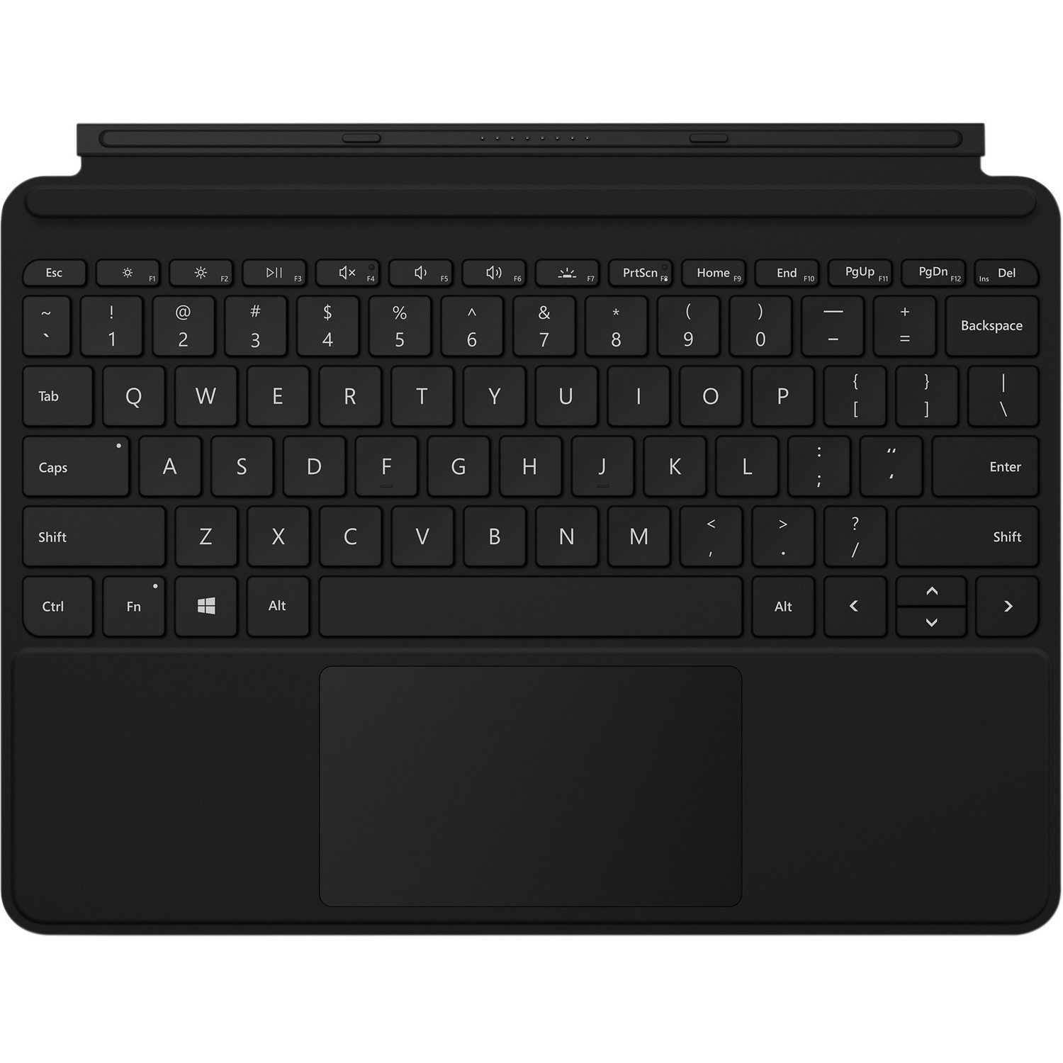 Microsoft Type Cover Toetsenbord/hoes Microsoft Surface Go 2, Surface Go Tablet-pc - Zwart