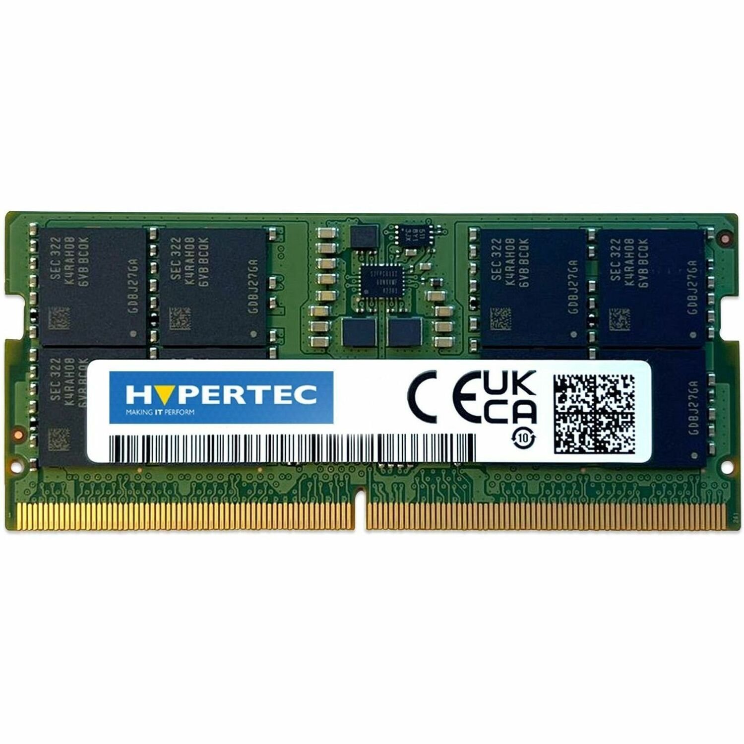 Hypertec Hyperam RAM Module for Notebook - 16 GB - DDR5-5600/PC5-44800 DDR5 SDRAM - 5600 MHz Single-rank Memory - CL46 - 1.10 V