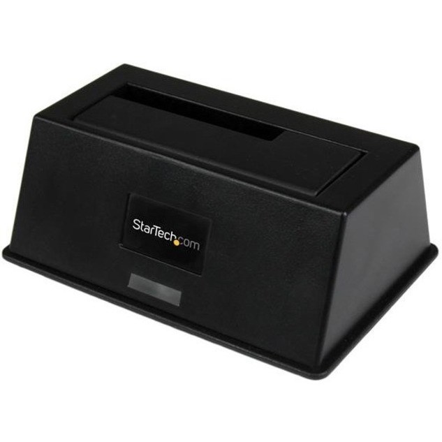 StarTech.com Single Bay USB 3.0 / eSATA to SATA Hard Drive Docking Station, USB 3.0 (5 Gbps) Hard Drive Dock, 2.5/3.5" SATA HDD/SSD