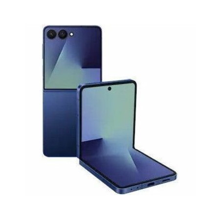 Samsung Galaxy Z Flip7 SM-F766W 512 GB Smartphone - 6.9" Flexible Folding Screen Dynamic AMOLED 2X Full HD Plus 2520 x 1080 - Deca-core (Cortex X5Single-core (1 Core) 3.30 GHz + Cortex A725 Dual-core (2 Core) 2.74 GHz + Cortex A725 Penta-core (5 Core) 2.36 GHz + Cortex A520 Dual-core (2 Core) 1.80 GHz) - 12 GB RAM - Android 16 - 5G - Blue Shadow