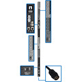 Eaton Tripp Lite Series 14.5kW 200-240V 3PH Switched PDU - LX Interface, Gigabit, 30 Outlets, Hubbell CS8365C Input, LCD, 1.8 m Cord, 0U 1.8 m Height, TAA