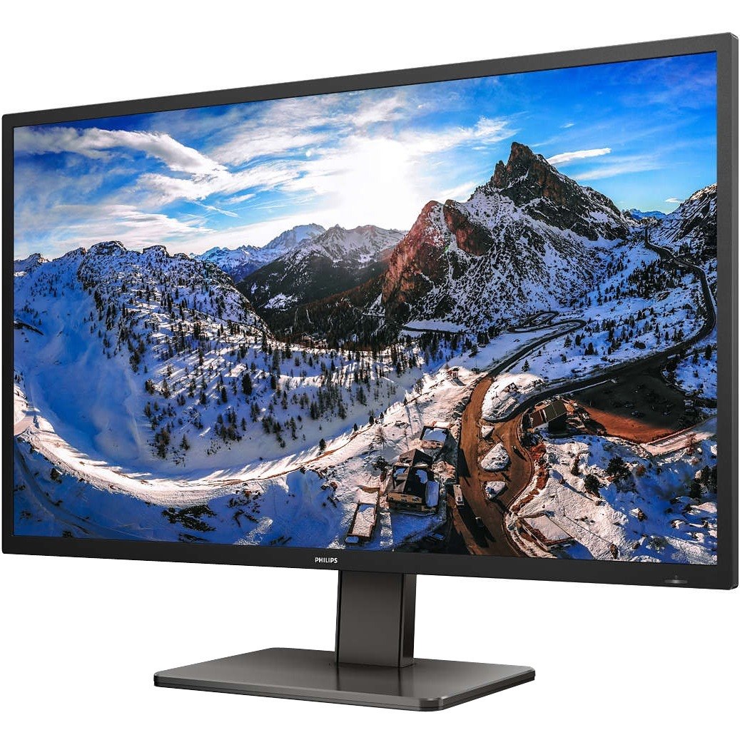 Philips Brilliance 439P1 43" Class 4K UHD LCD Monitor - 16:9 - Textured Black