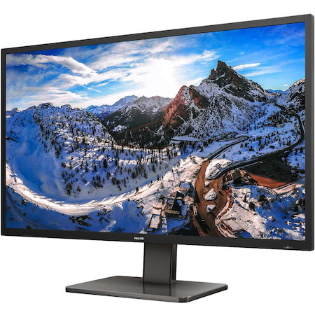 Philips Brilliance 439P1 43" Class 4K UHD LCD Monitor - 16:9 - Textured Black