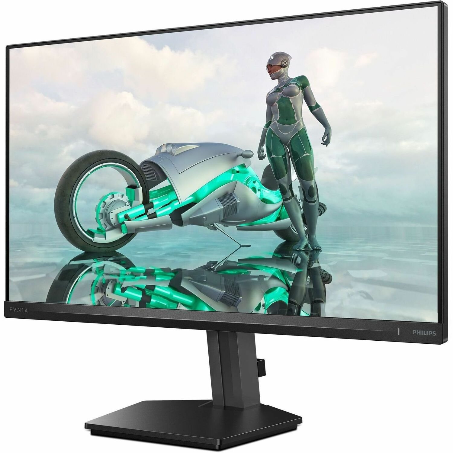 Evnia 24M2N3200FQ 24" Class Full HD Gaming LED Monitor - 16:9 - Textured Charcoal