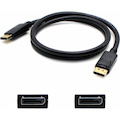 AddOn 5-Pack of 3ft DisplayPort 1.2 Male to DisplayPort 1.2 Male Black Cables For Resolution Up to 3840x2160 (4K UHD)