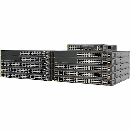 HPE CX 6200 24 Ports Manageable Ethernet Switch - Gigabit Ethernet - 10/100/1000Base-T, 1000Base-X - TAA Compliant