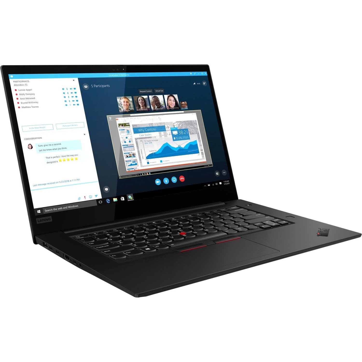 Lenovo ThinkPad X1 Extreme Gen 2 20QV000DUS 15.6" Notebook - Intel Core i7 9th Gen i7-9750H - 16 GB - 512 GB SSD - English (US) Keyboard - Midnight Black