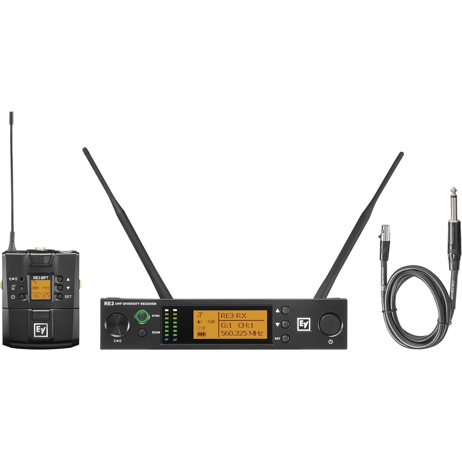 Electro-Voice RE3-BPGC-6M Wireless Microphone System