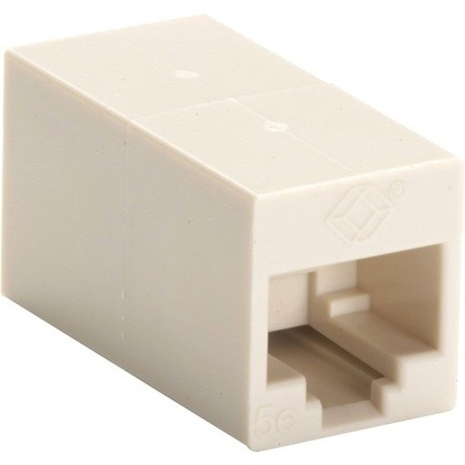 Black Box CAT5e Coupler - Unshielded, Straight-Pin, Beige, 10-Pack