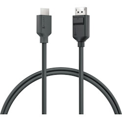 Alogic Elements 1 m DisplayPort/HDMI A/V Cable - 1 / Pack