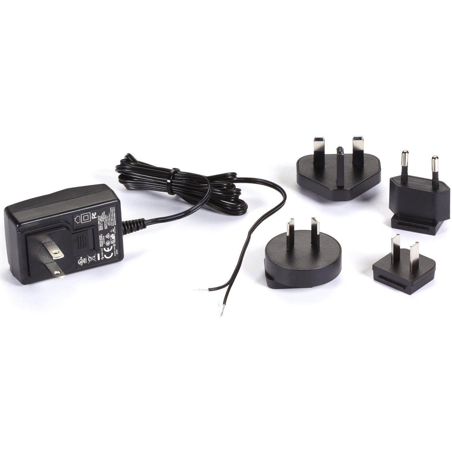 Black Box Wallmount Power Supply with Bare Leads - 120-VAC/12-VDC