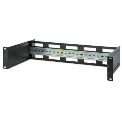 Intellinet Adjustable 19" Rackmount DIN Rail Kit, 2U