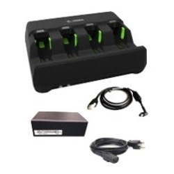 Zebra 4-Slot Battery Charger Kit