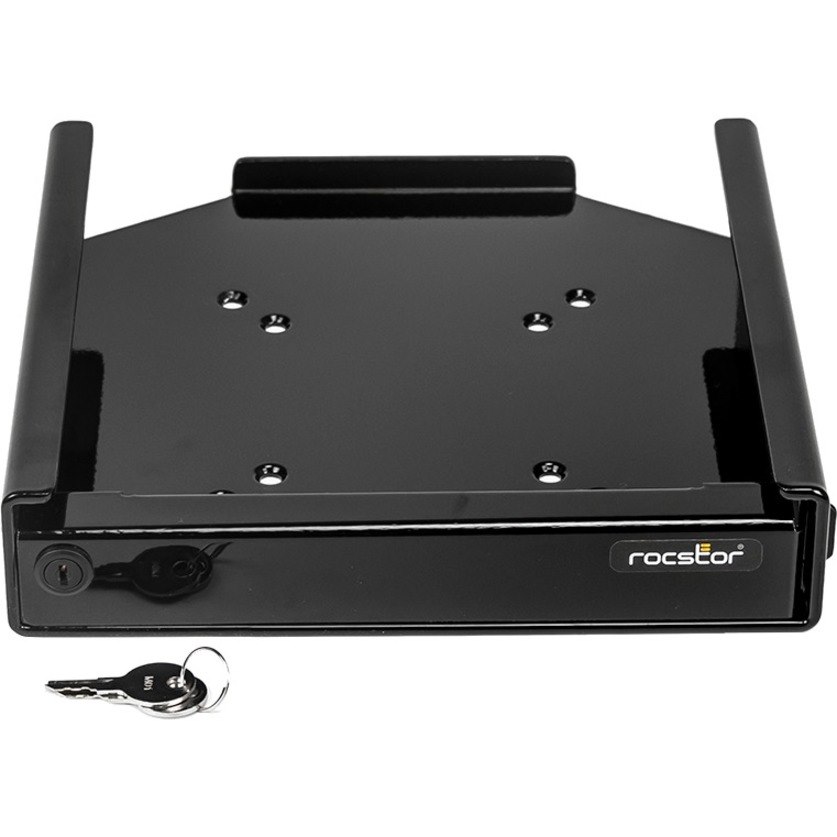 Rocstor Desktop/Wall Mount for Mac mini - Black - TAA Compliant