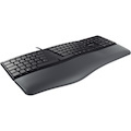 CHERRY ERGO KC 4500 Keyboard - Cable Connectivity - USB Interface - English (US) - Black