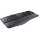 CHERRY ERGO KC 4500 Keyboard - Cable Connectivity - USB Interface - English (US) - Black