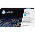HP 507A Original Laser Toner Cartridge - Cyan - 1 Each