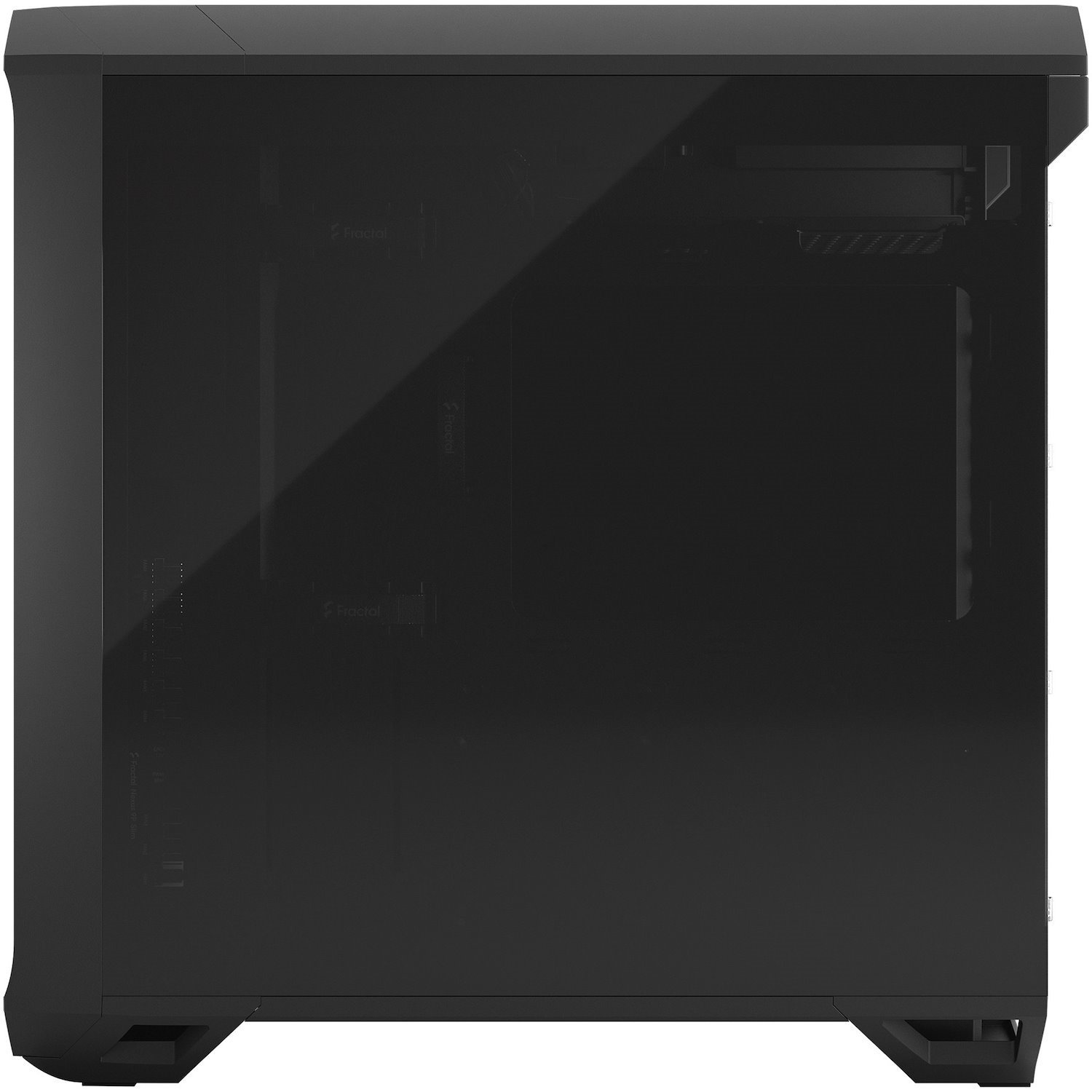 Fractal Design Torrent Compact Computer Case - ATX Motherboard Supported - Tower - Tempered Glass, Steel - Black, Grey