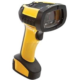 Datalogic PowerScan PM9600-HP Industrial, Warehouse, Logistics, Inventory Handheld Barcode Scanner - Wireless Connectivity - Black, Yellow