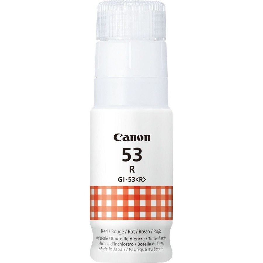 Canon GI-53R Refill Ink Bottle - Red - Inkjet