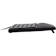Kensington Pro Fit Keyboard - Cable Connectivity - USB Type A Interface - Black
