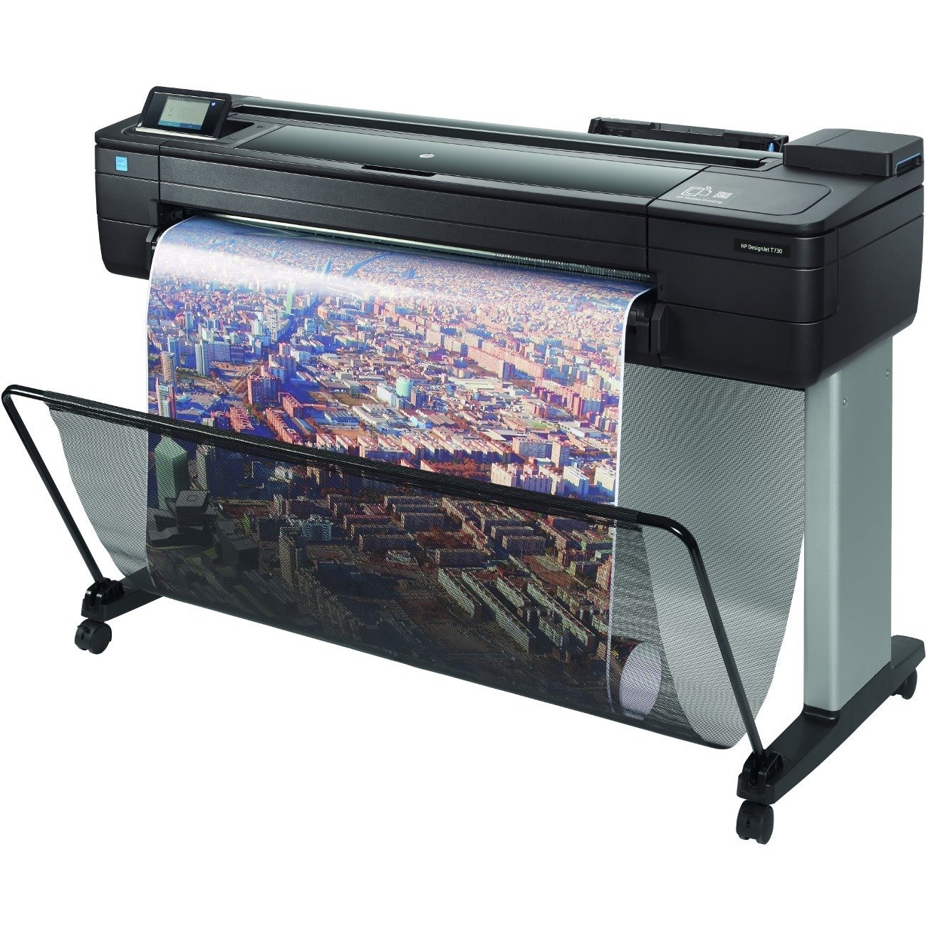 HP Designjet T730 Inkjet Large Format Printer - 914 mm (35.98") Print Width - Colour