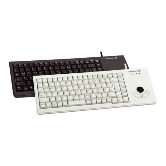 CHERRY G84-5400 Keyboard - Cable Connectivity - USB Interface - Italian - Light Grey