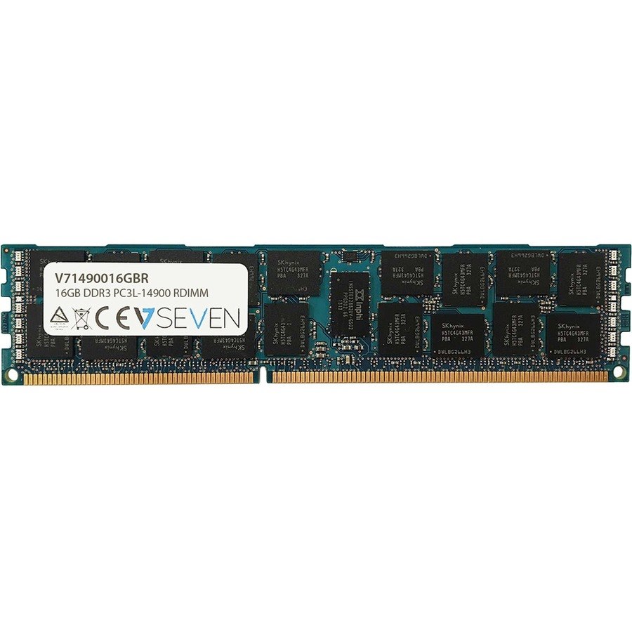 V7 V71490016GBR RAM Module - 16 GB - DDR3-1866/PC3-14900 DDR3 SDRAM - 1866 MHz Dual-rank Memory