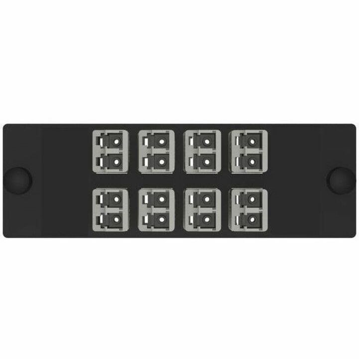 Panduit Opticom&reg; Keyed P-Keyed White/Non-Keyed FAP, OM4, 8 LC Duplex