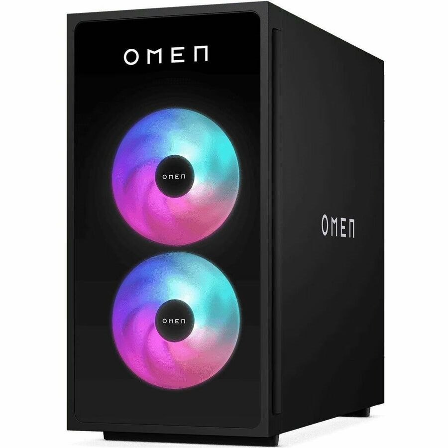 OMEN GT16-0000i GT16-0130a Gaming Desktop Computer - Intel Core i7 14th Gen i7-14700F - 32 GB - 2 TB SSD - Tower - Black, Clear