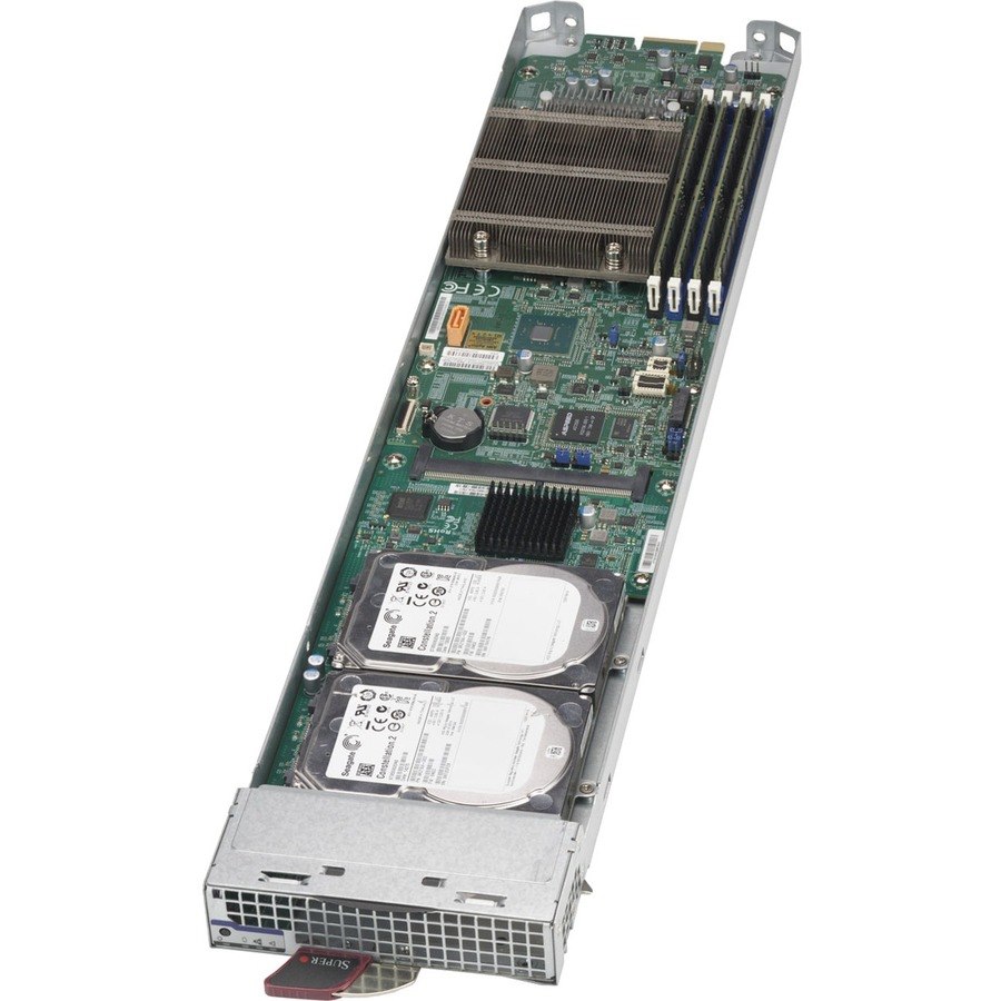 Supermicro MicroBlade MBI-6119M-C2 Server Barebone System - Blade - Socket H4 LGA-1151 - 1 x Processor Support