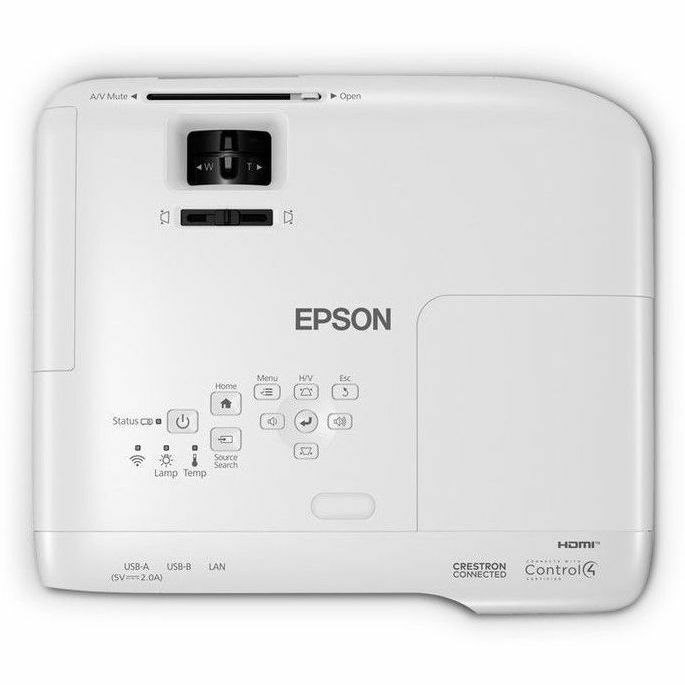 Epson PowerLite 994F 3LCD Projector - 16:10 - Ceiling Mountable - White